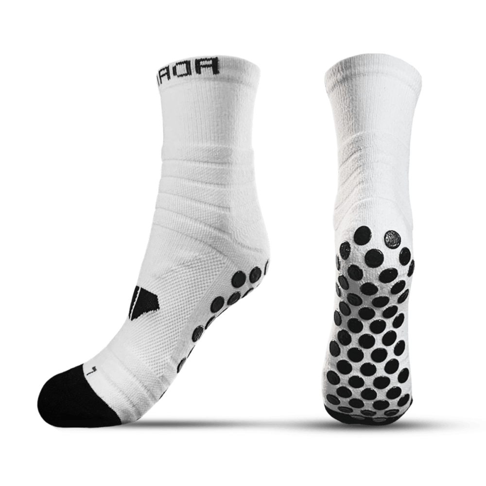 NoGlide X1 - Anti slip socks - White - Adamas
